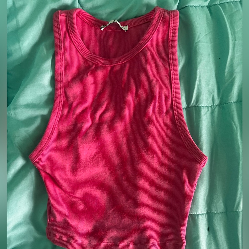 Pink Zara tank top